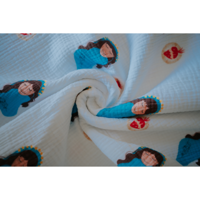 Muslin pokrivač - Majka Božja